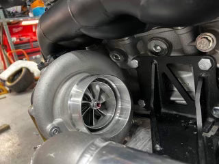 Custom PPC 68mm-76mm turbo kit for the Nissan R35 GT-R
