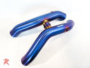 Rampage 3" Titanium Upper Charge Piping - R35 GT-R-1