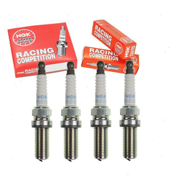 NGK R2558E-10 iridium racing spark plugs with Racing Competition boxes
