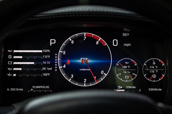 SBD HD Digital Dash for Nissan R35 GT-R