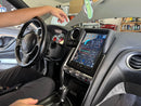 SBD G2 10.8 inch touchscreen radio installed in an R35 GT-R