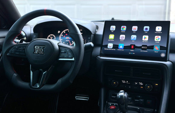 SBD 12.9 inch radio dash view