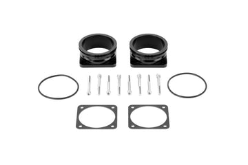AMS Performance GTR Throttle Body to 3.0 inch QuickClamp Adapter Flange Set