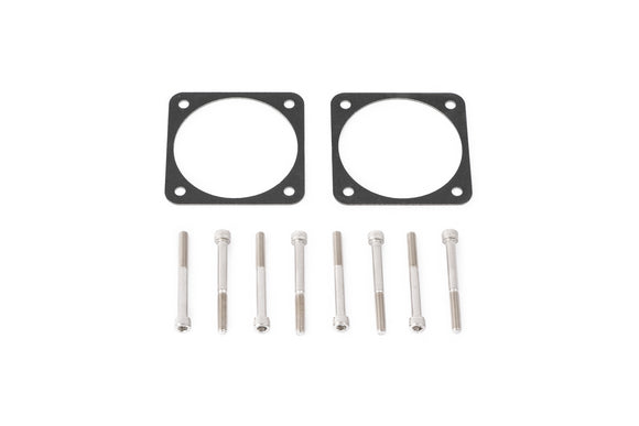 AMS Performance GTR Throttle Body to 3.0" QuickClamp Adapter Flange Set