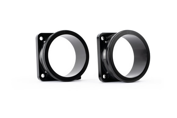 AMS Performance GTR Throttle Body to 3.0" QuickClamp Adapter Flange Set