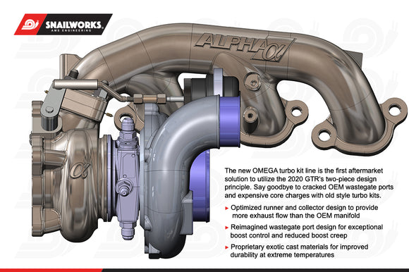 AMS Performance OMEGA 14 R35 GTR Turbo Kit