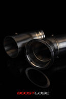 Boost Logic 4″ Link Pipe V-Band To Magnum 4.5″ Exhaust-3