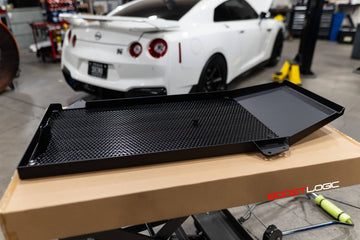 Boost Logic R35 Transmission Belly Pan with Pig Mat Retaining Mesh - 0