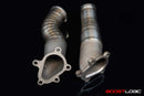 Boost Logic 4″ Downpipe Pair for Stock Turbos-2