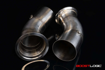 Boost Logic 4 inch Link Pipe V-Band To 4 inch Formula Exhaust