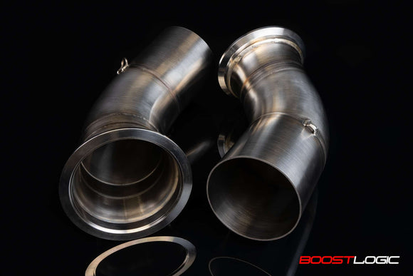 Boost Logic 4 inch Link Pipe V-Band To 4 inch Formula Exhaust