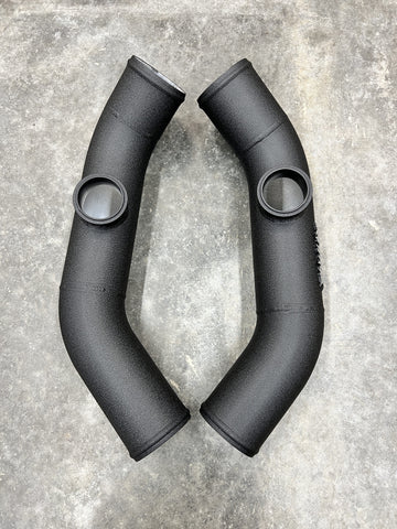 Rampage 3" Big-Intake Aluminum Upper Charge Piping - R35 GT-R - 0