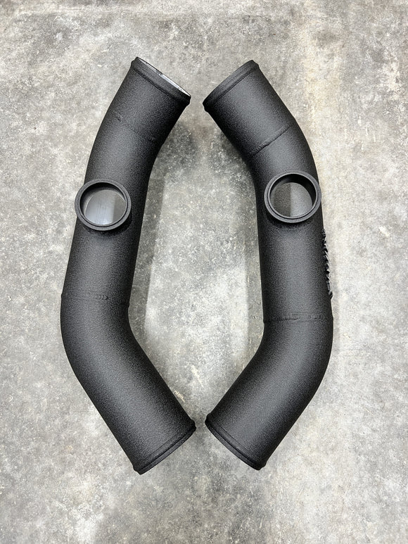 Rampage 3" Big-Intake Aluminum Upper Charge Piping - R35 GT-R