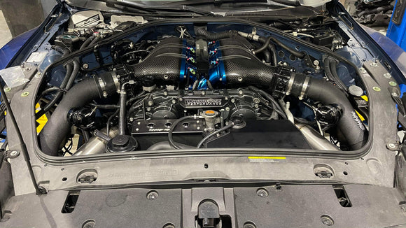 Rampage 3" Big-Intake Aluminum Upper Charge Piping - R35 GT-R
