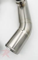 Rampage Big-Intake Titanium Upper Charge Pipes - R35 GT-R-4