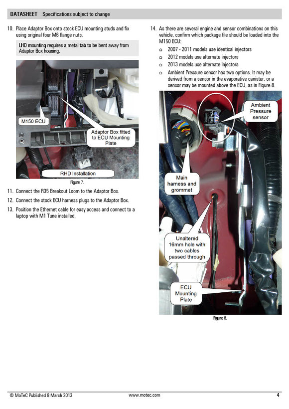 Digital Download: R35 GTR MOTEC M150 PDF