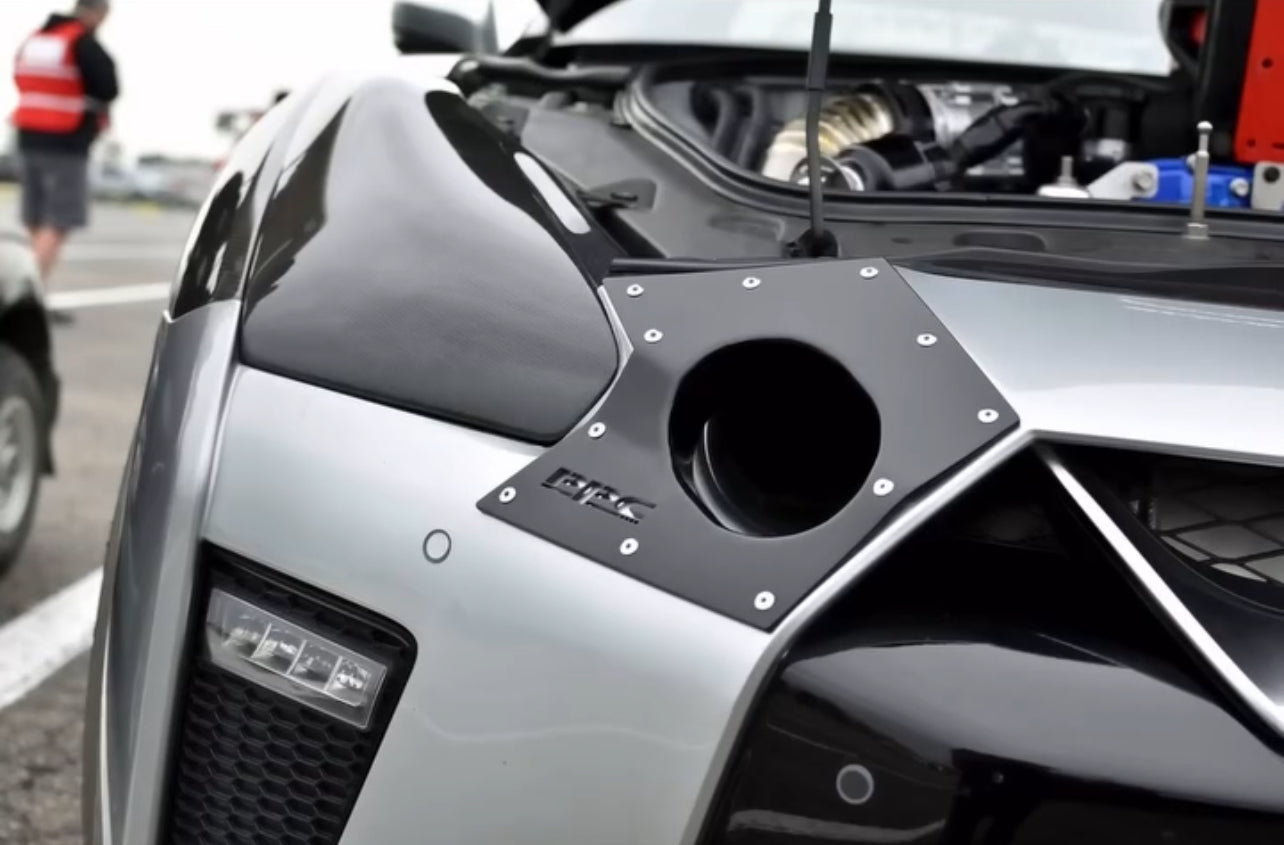 PPC R35 GTR Front Bumper Inlet Ducts 4"