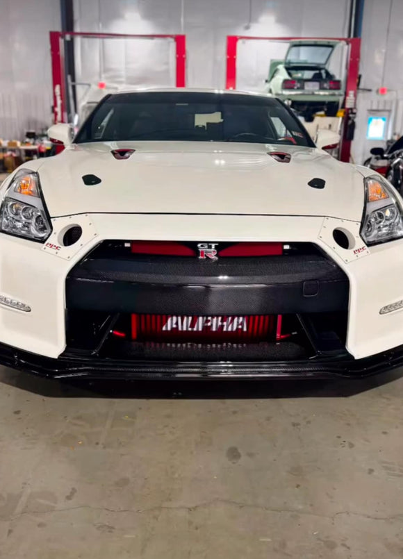 PPC R35 GTR Front Bumper Inlet Ducts 4"