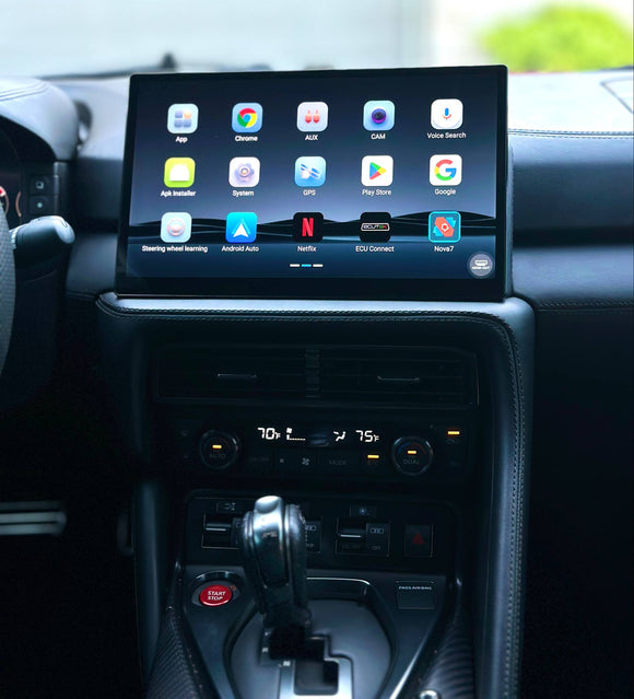 SBD 12.9 inch radio installed