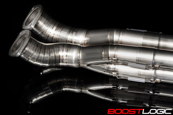 Boost Logic Formula Series Quadzilla Titanium Midpipe Nissan R35 GTR 09+