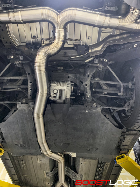 Boost Logic Magnum R35 4.5″ Titanium Exhaust Nissan R35 GTR 09+