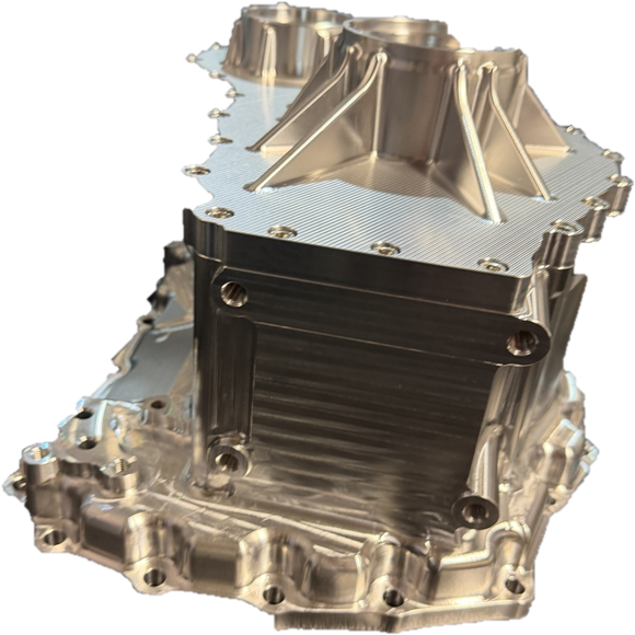 Billet GR6 R35 GTR front case - rear view