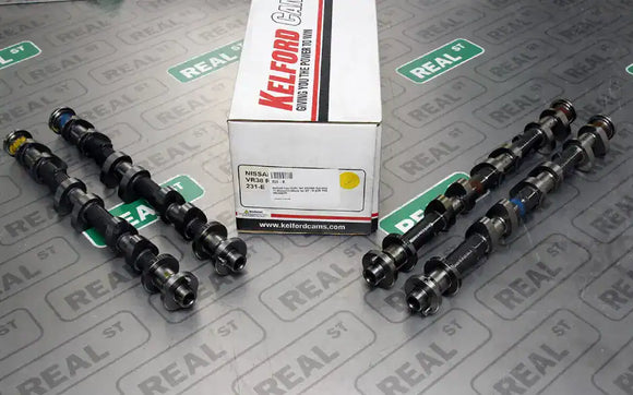 Kelford 292/298 Drag Racing Camshafts for Nissan VR38DETT (231-E)