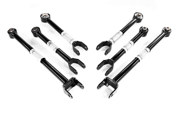 SBD rear traction arm kit for R35 GT-R, full 6-piece kit
