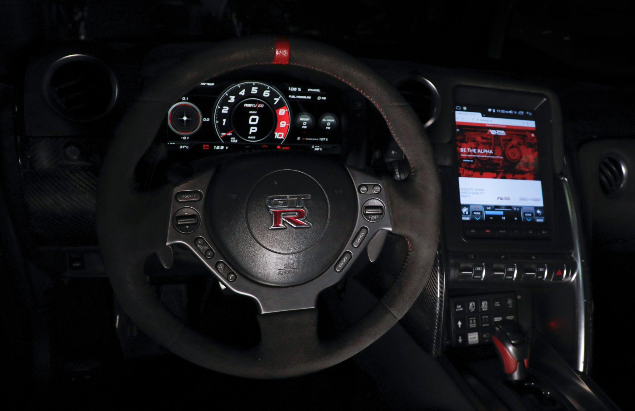 MOTEC C1212 DISPLAY KIT FOR R35 GT-R - 0