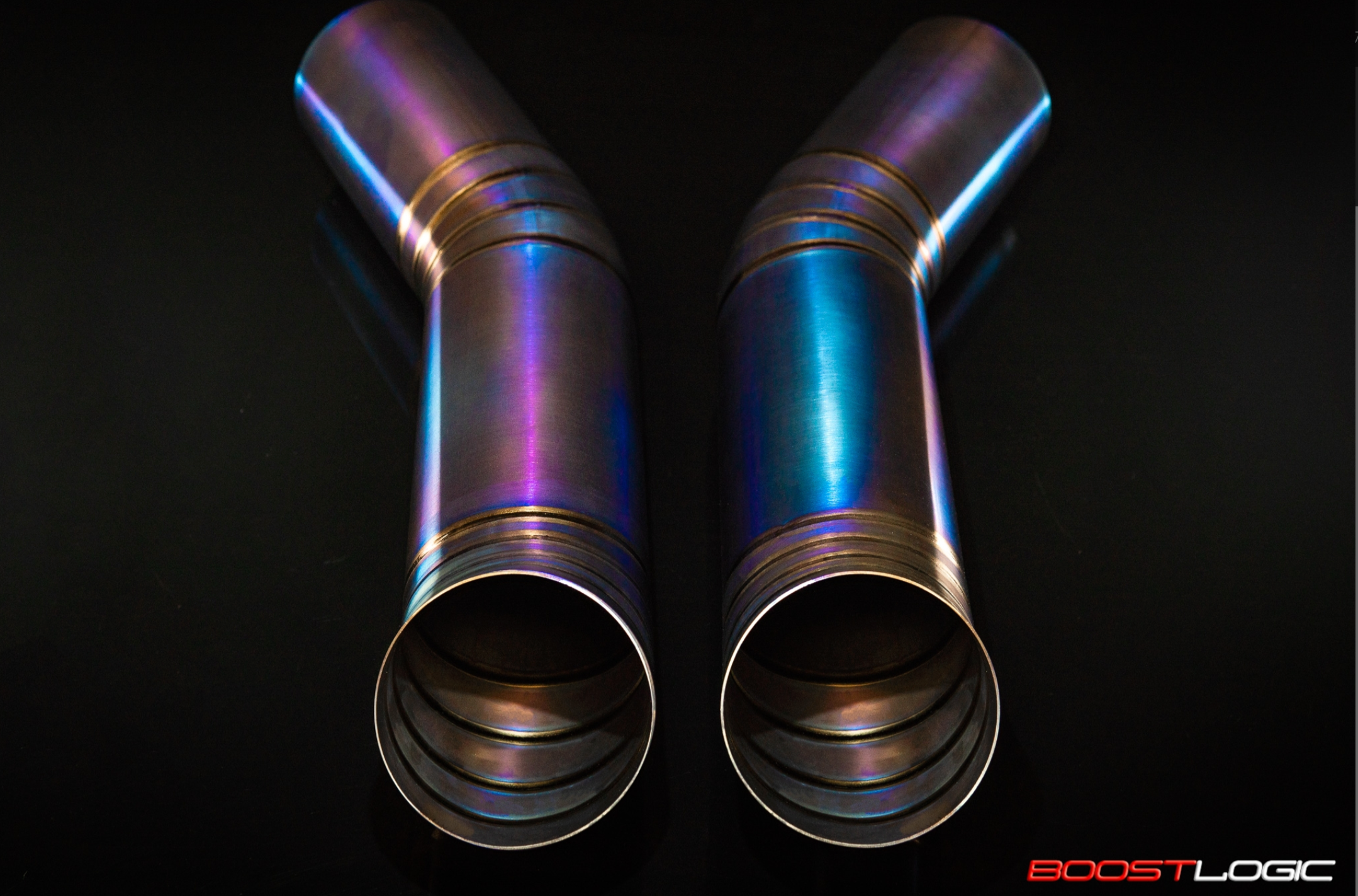 Boost Logic 4″ Titanium Intake Kit Nissan R35 GTR 09+ - 0