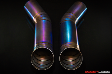Boost Logic 4″ Titanium Intake Kit Nissan R35 GTR 09+ - 0